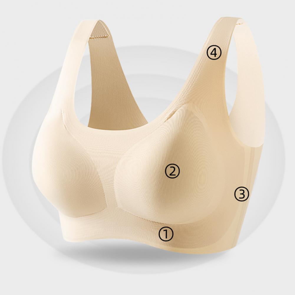 Bralette Wireless Soft - Bra Olahraga Wanita Tanpa Kawat, Bralette
