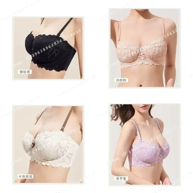 Bralette Wireless Soft - Bralette Wanita Ukuran Besar dengan Renda