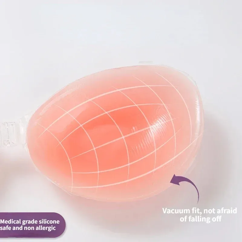 Bra Silikon Bra Tanpa Tali Sek - Silicone Bra Adhesive ulasan dan harga