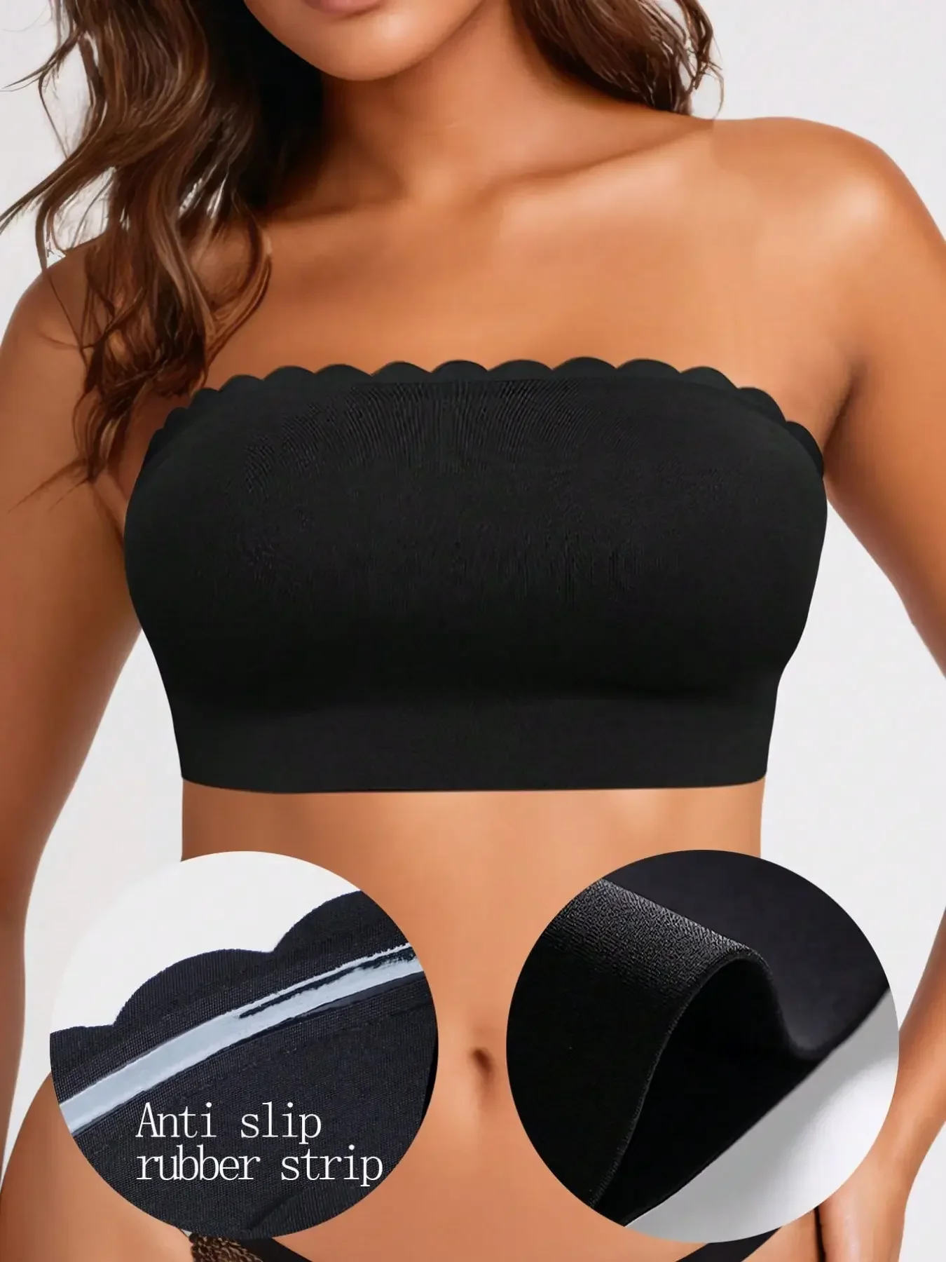 Bra Wanita Tanpa Tali, Bra Ban - Bralette Wireless Soft ulasan dan harga